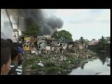 Manila - Incendio devasta intero quartiere