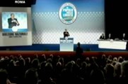 Roma - Pdl, Berlusconi contro Fini, lite in diretta