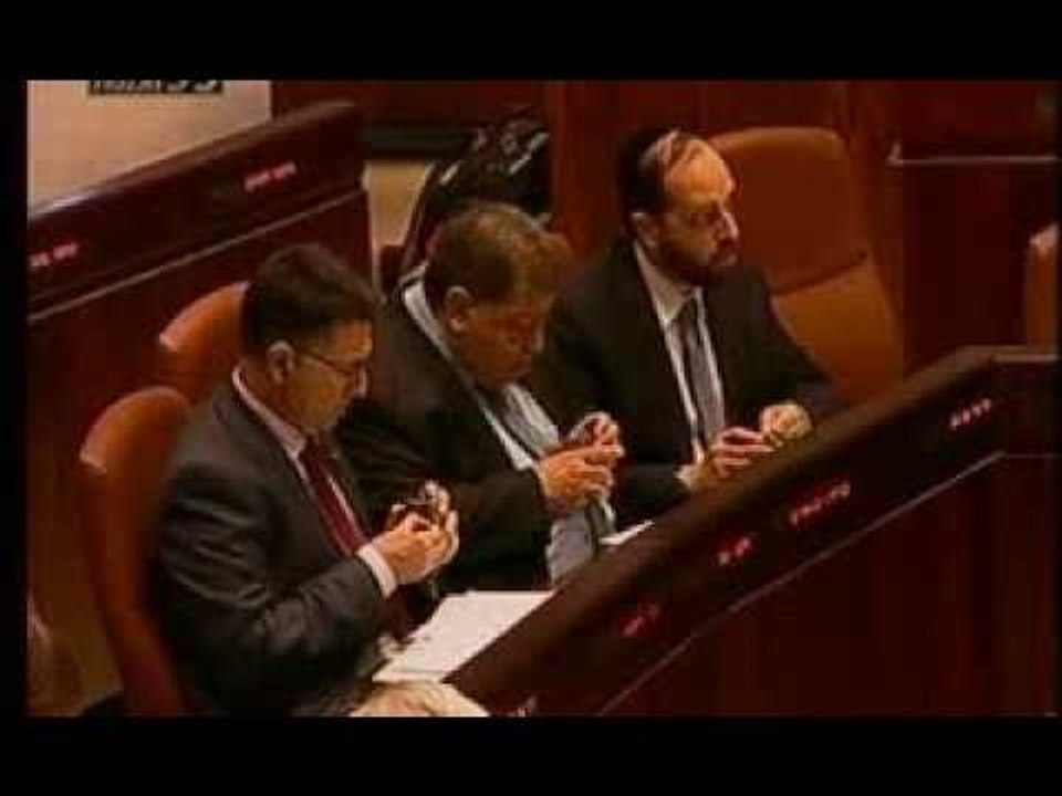 Israele - Berlusconi parla alla Knesset