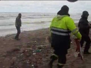 Libano - I resti del boeing della Ethiopian Arilines precipitato