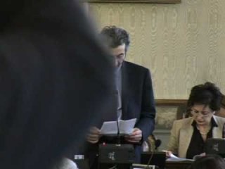 Bologna - Le dimissioni di Delbono in Consiglio Comunale