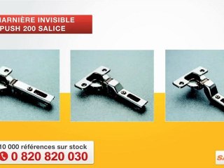 Charnière invisible Push Salice par QAMA