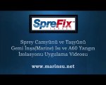 Sprey Taşyünü ve Camyünü Gemi İnşa Isı ve A60 Uygulaması