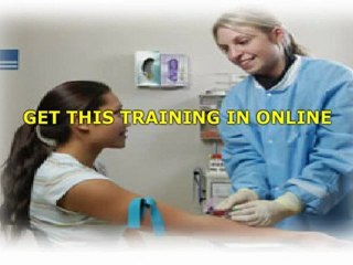 Training For Phlebotomy-Online