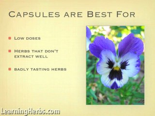 Choosing Herbal Preparations Part 2 of 2