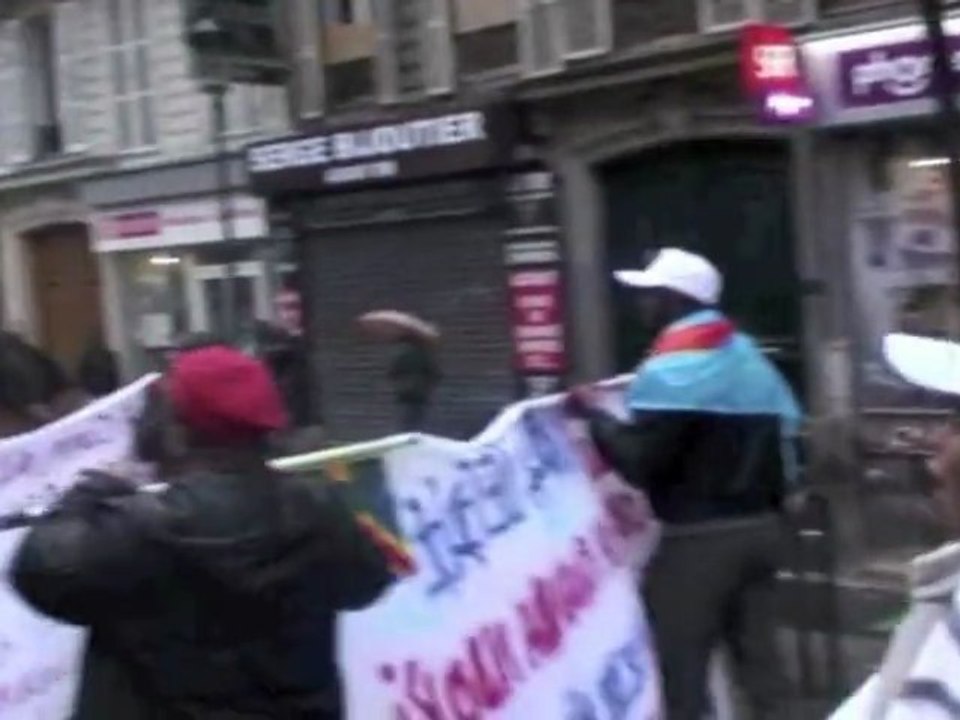 RM COMMUNICATION - Manifestation 19fev Paris. Kabila dégage