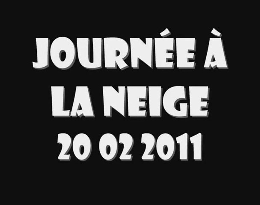 Une bonne p'tite journée....