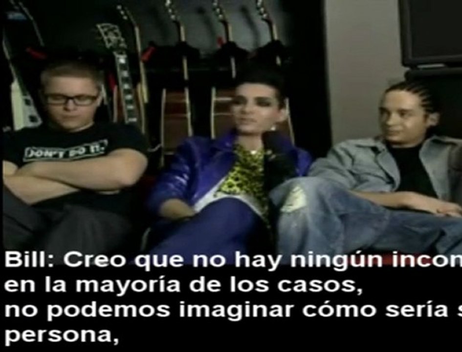 tokio hotel Entrevista“Darkside Of The Sun” Sub español 2/2