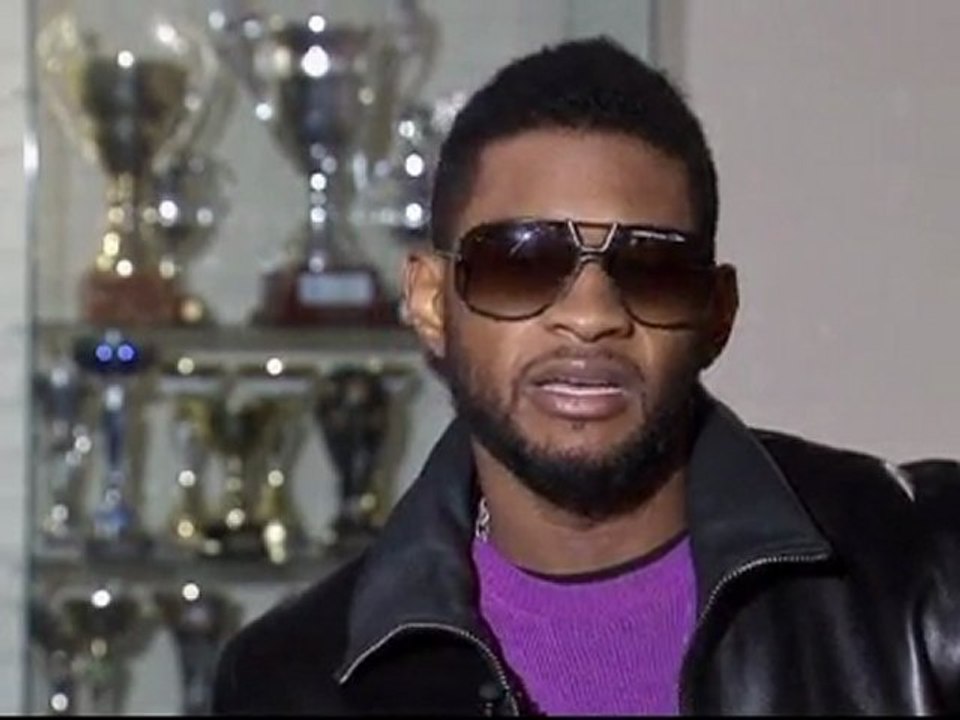 Usher gives kids 'world leader' lessons!