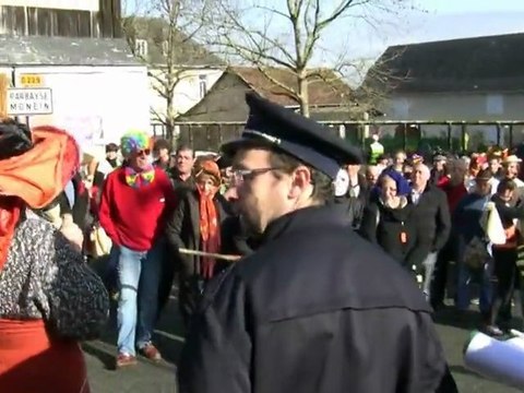 Carnaval Arbus 02 Procés de Mme la Conseillère de Lescar Pau