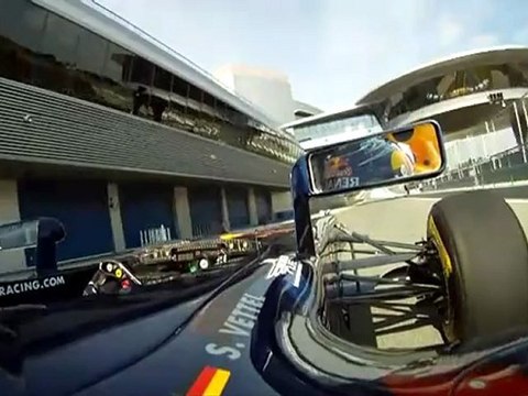 Sebastian Vettel Red Bull RB7 multi onboard Jerez 2011