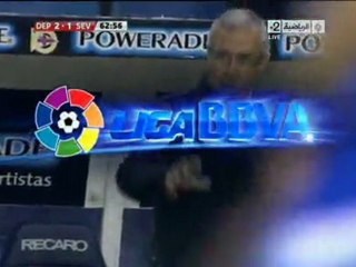 هدف إشبيلية اول من نيغريدو على ديبورتيفو لاكورونا