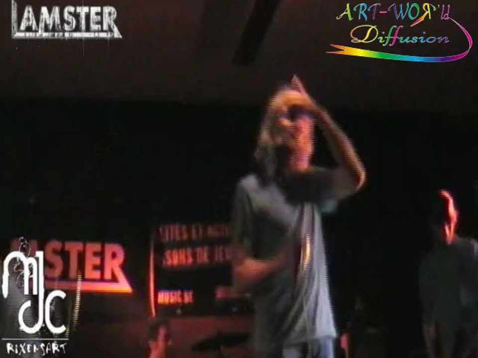 LAMSTER live (song 3) mjcRixEnSart 12-2-2011