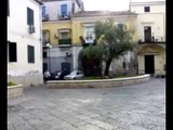 Aversa - Piazza Savignano, strisce pedonali 