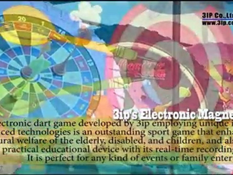 3IP's electronic magnetic darts