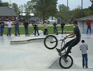 Me bicycling