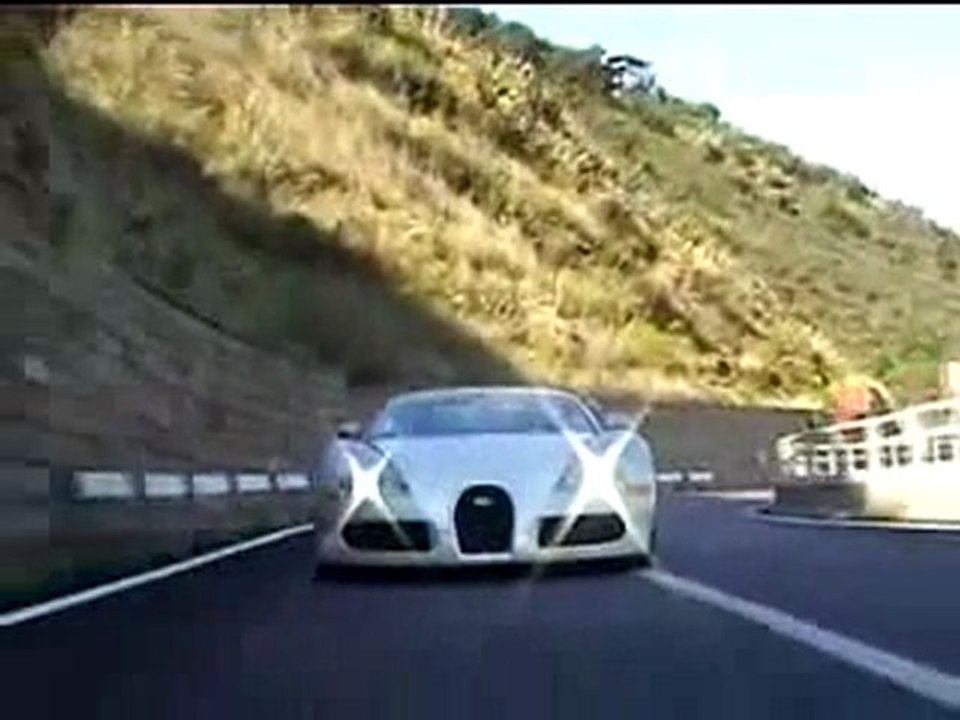 Cool Bugatti Veyron Launch Clip