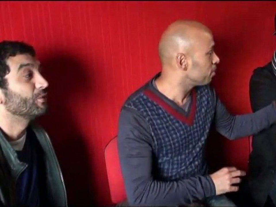 Eric et Ramzy au micro des Apprentis-Journalistes de LFM