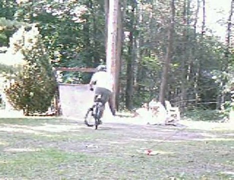BIKE Trick 1 - Fakie to Half Cab to 180 to Fakie to Half Cab