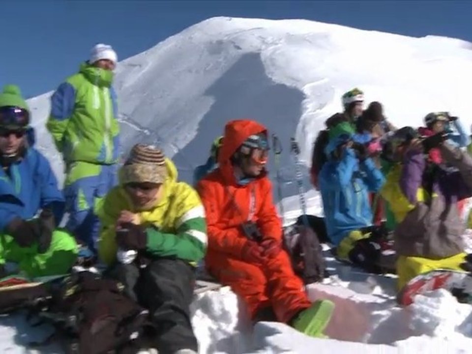 Aurélien Ducroz : FWT 11 Chamonix - Baptème Nissan 417