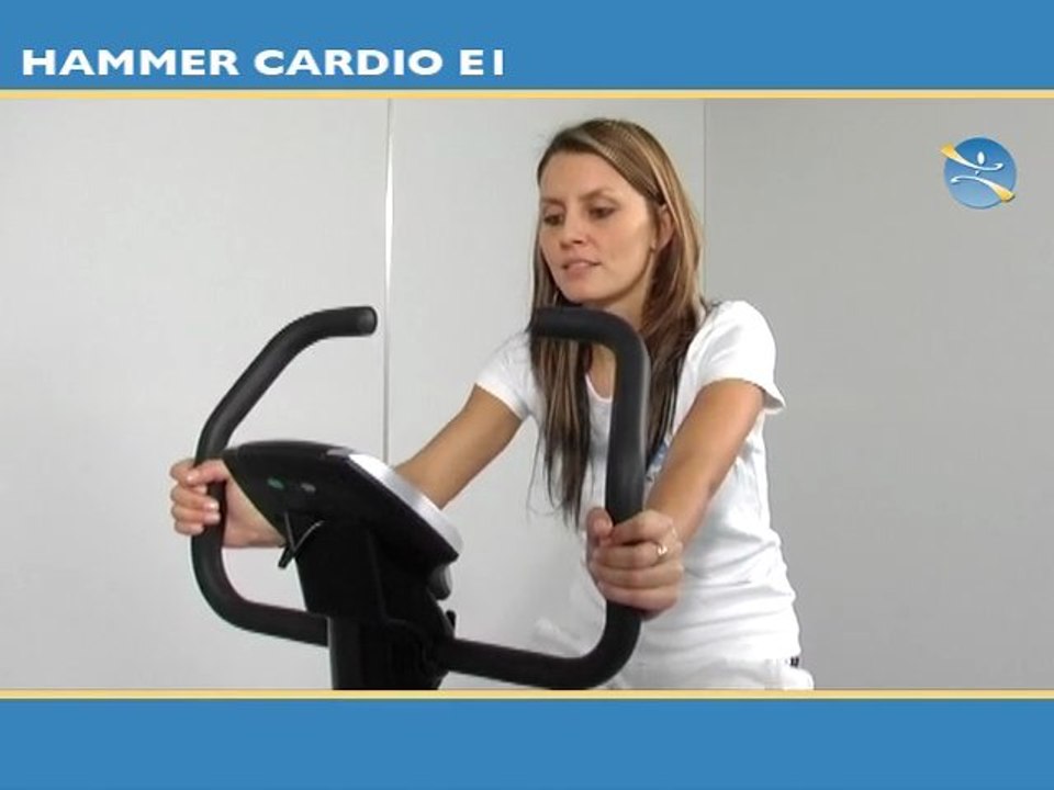 Vélos d'appartement Hammer cardio E1– Tool Fitness