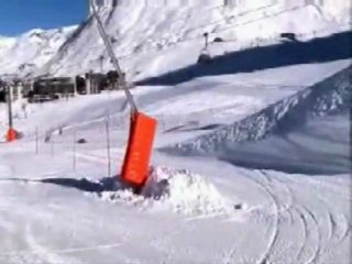 Mountainbike Jumps Snowhill