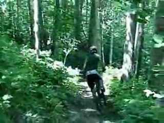 trail and stunt riding