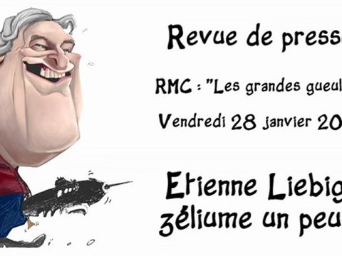 Etienne Liebig dans Les grandes gueules sur RMC