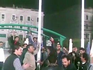 Demos on green square in Tripoli