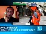 Nouvelle-Zélande : Un nouveau séisme frappe Christchurch