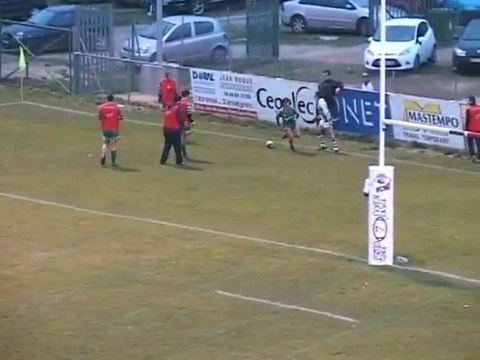 Le RC Nîmes Gard domine Thuir (Rugby F2)