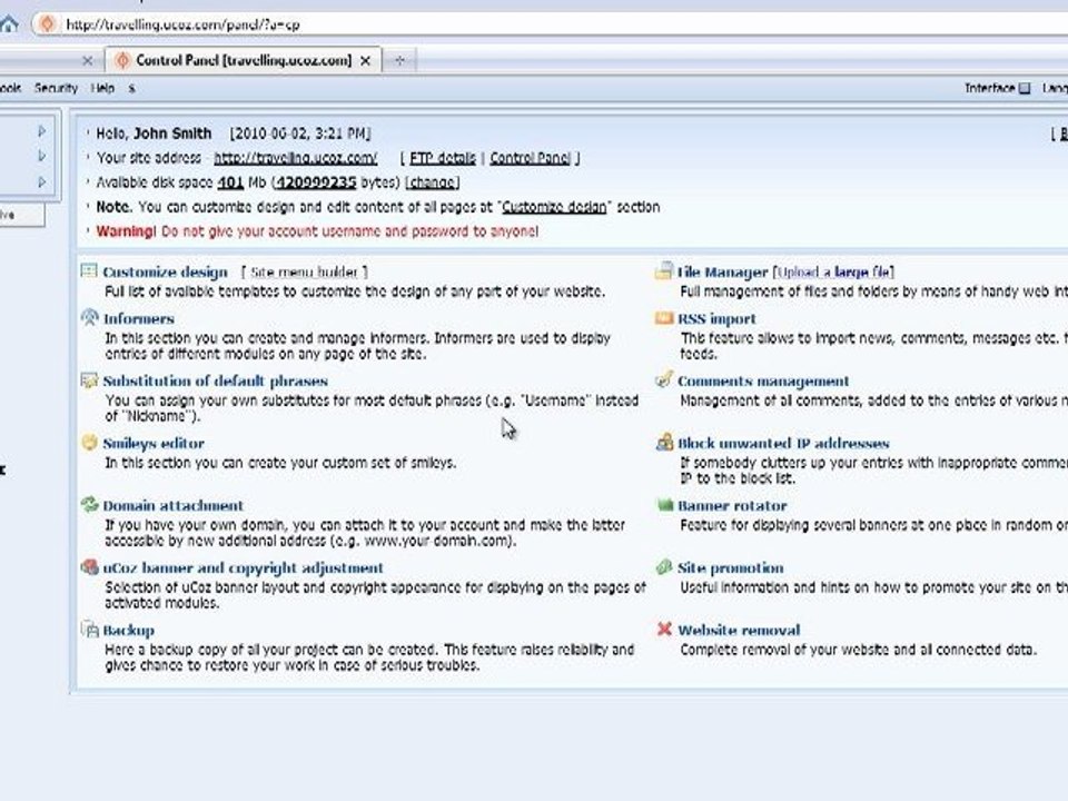 forum module deinstallation