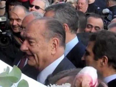 Chirac arrive en superstar au Salon de l'agriculture