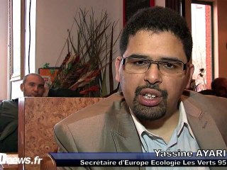 Yassine Ayari nouveau patron d'Europe Ecologie Les Verts 95