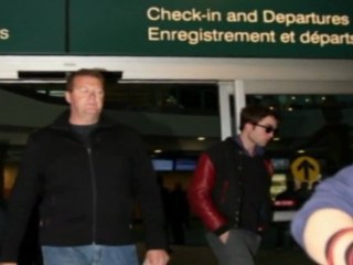 Robert Pattinson's Twilight Arrival in Vancouver