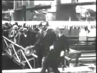 Le débarquement du Congrès de Photographie à Lyon (1895)