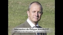 Philippe MAURIZOT Conseil municipal de Fos-sur-Mer du 9-2-11