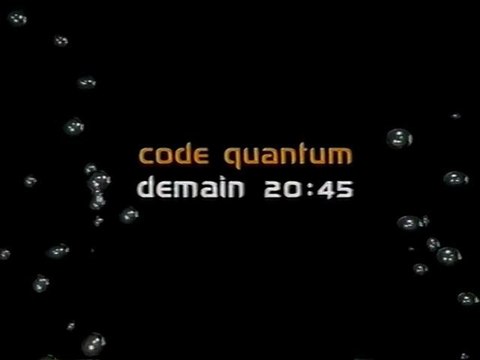 B.A De La Série Code Quantum Septembre 1999 Serie Club