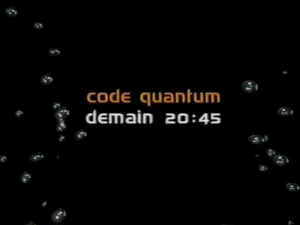 B.A  De La Série Code Quantum Septembre 1999 Serie Club
