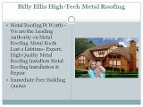 Metal Roofing FT Worth,Roof Repair Ft Worth,Aluminum Roofs