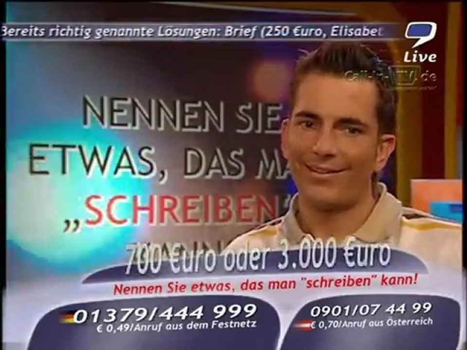 Thomas Schürmann 9live, Selem ruft kostenlos an...