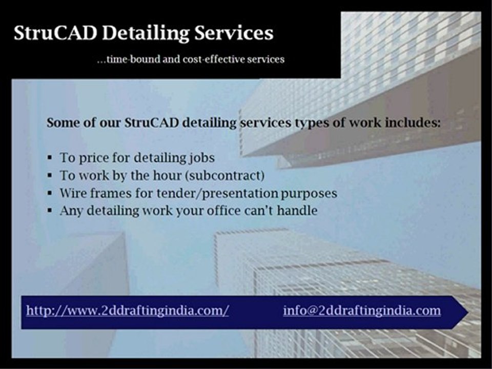 StruCAD detailing services