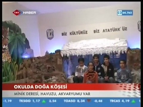 TRT Haber KAŞ ATATÜRK İLKÖĞRETİM OKULU (DOĞA KÖŞESİ)