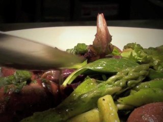 Les premières asperges au J'Go