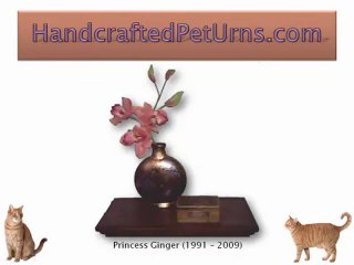Handcrafted Pet Urns Help Cope With Pet Loss