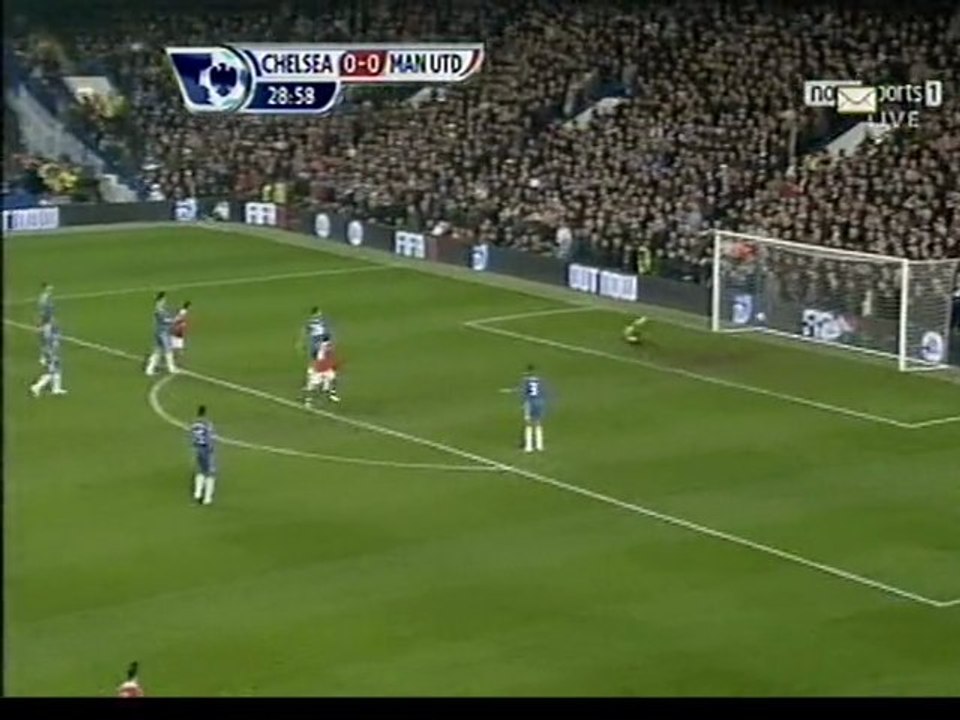 chelsea man united 0-1 rooney