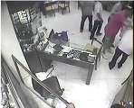 Glass Falls on Jewelry Store Owner