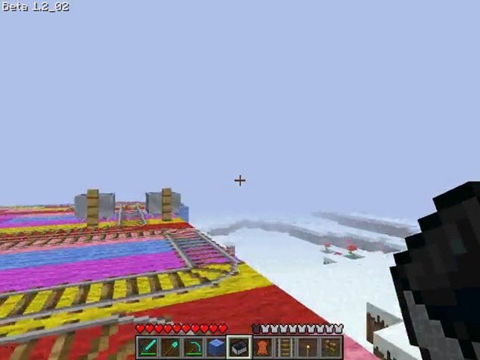 Minecraft Train (des bisous)