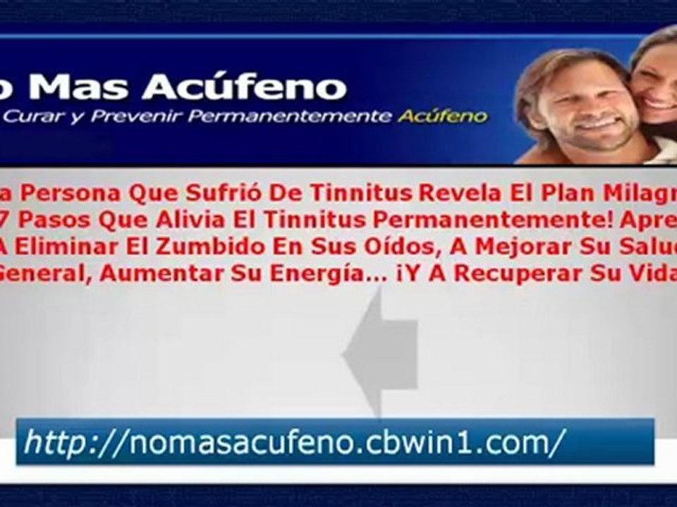 No Mas Acufeno - Para Curar y Prevenir Permanentemente