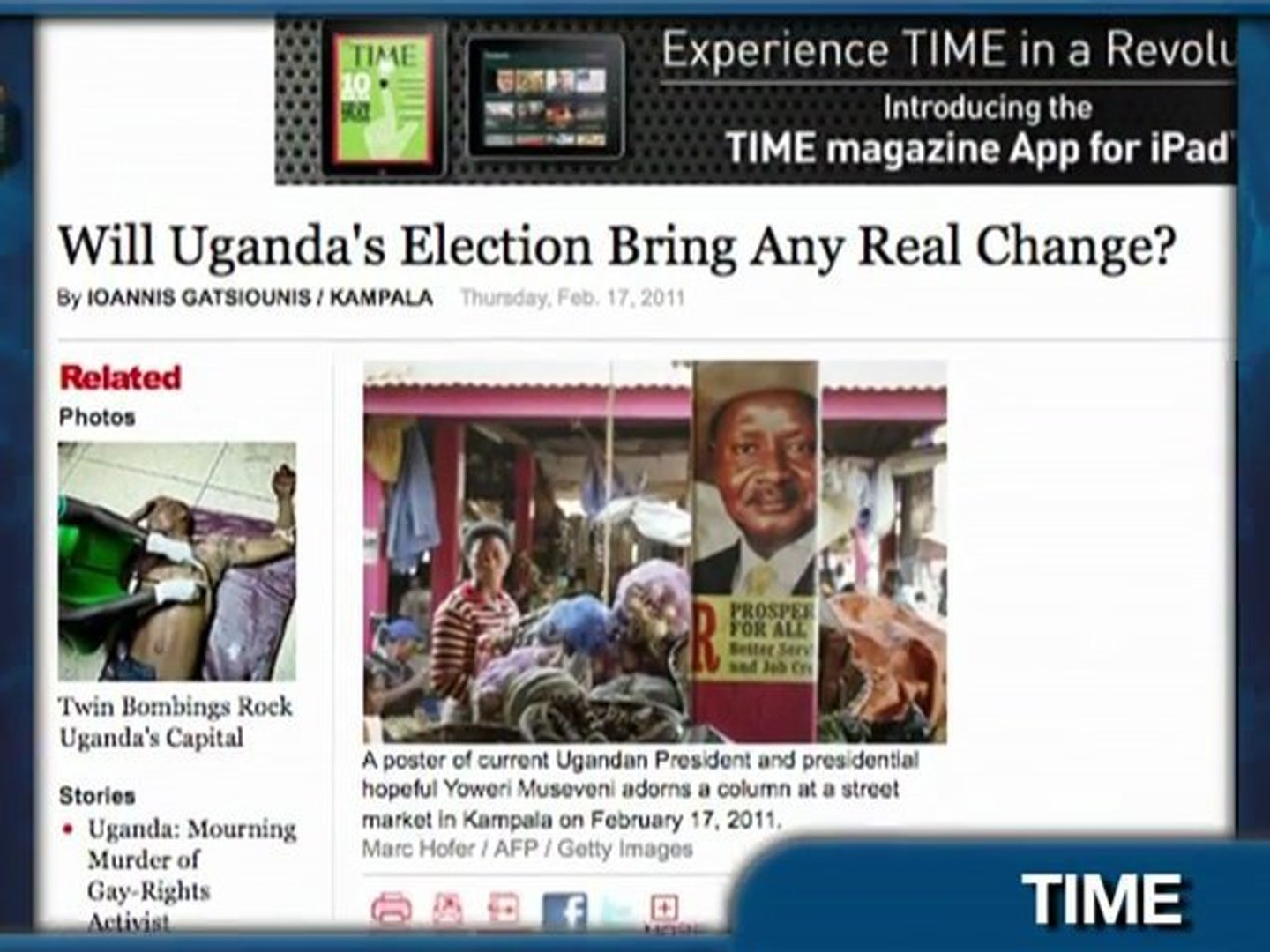 Did Ugandan President Buy Election